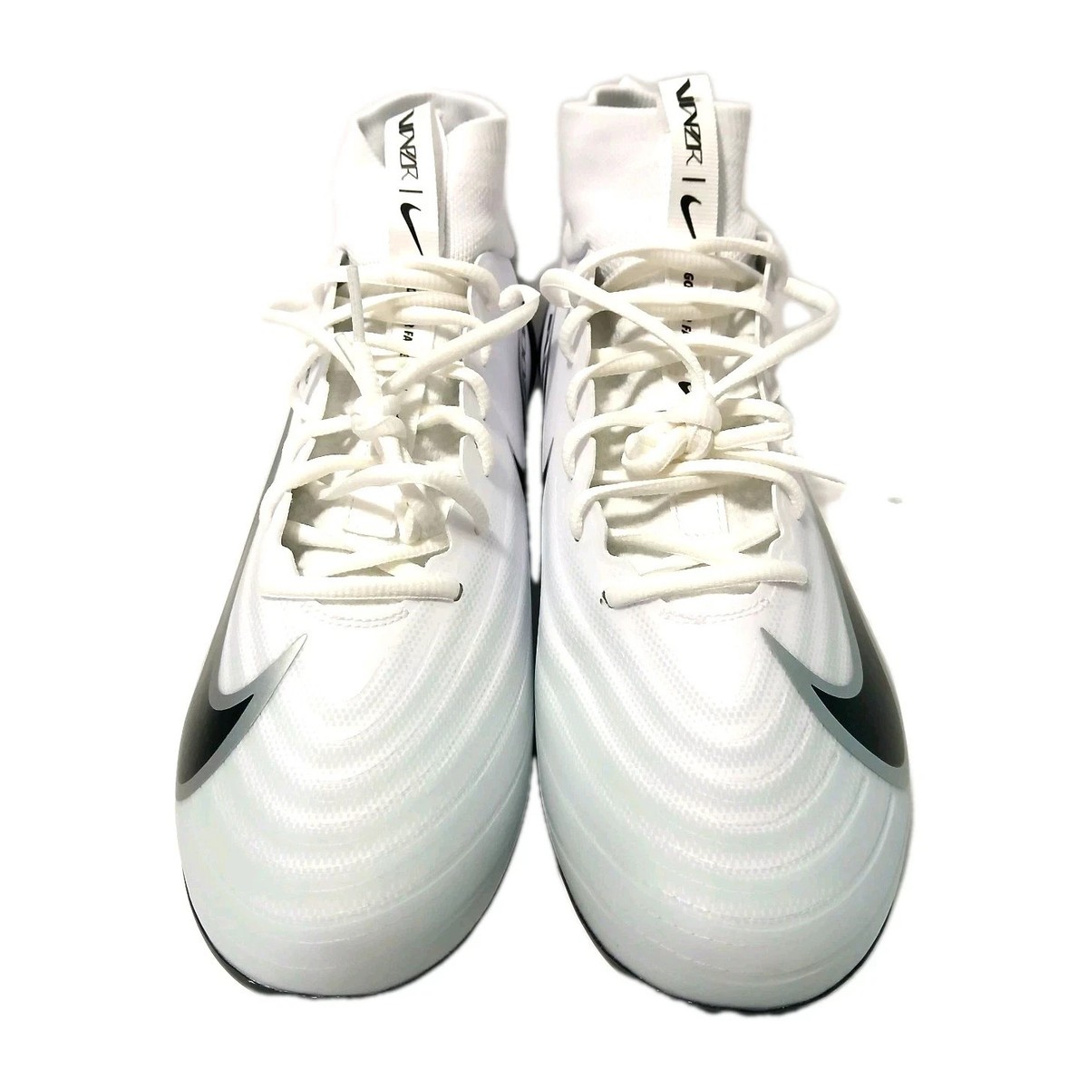 NEW Nike Air Zoom Vapor Pro 1 Football Cleats IB2495-105 Size 11 White Black Nike Vapor Pro 1  main image 4