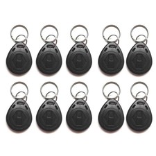 125khz RFID fob Writable Tags T5577 for Writer,Compatible Black