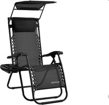 Rainberg Zero Gravity Lounger Chair, Outdoor & Garden Sunloungers, Folding Recli