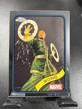 2025 Topps Chrome Marvel #86 Wong