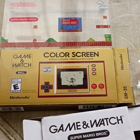 Nintendo Game & Watch Super Mario Bros. Handheld Electronic Game SM-35 2020