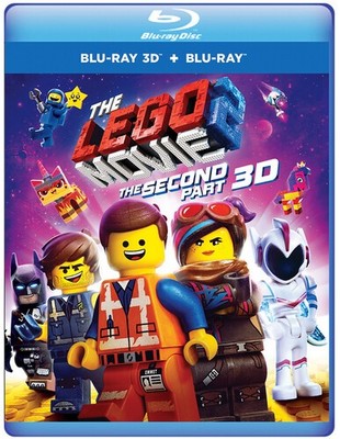 The Lego Movie 2: The Second Part [New Blu-ray 3D] With Blu-Ray, 3D