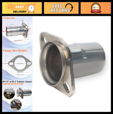 2.5 To 3 Stainless Steel Exhaust Adapter With Flange - Upgrade Replacement Par