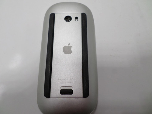 LOT OF 2 Apple A1296 Wireless Tactile/Multi-Touch Mouse NOT IN PERFECT CONDITION - Picture 2 of 4