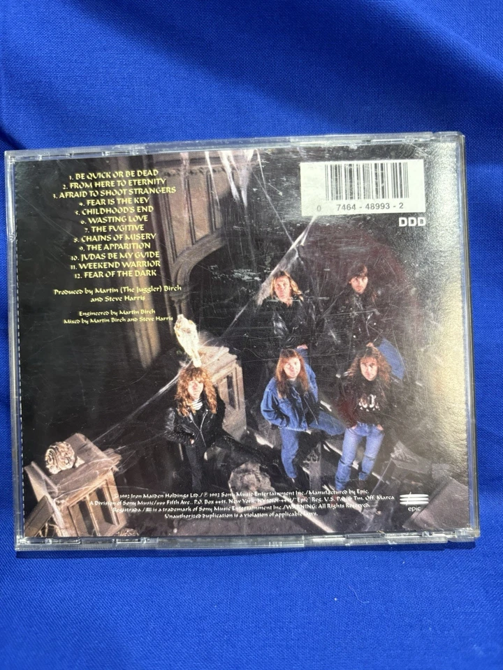 CD Lot Of 6 CDs Iron Maiden Bruce Dickinson Fear Of The Dark Ed Hunter Metal — 第 4/4 张图片