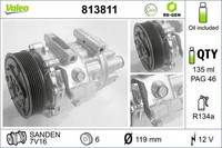 Valeo Kompressor, Klimaanlage FüR CitroüN Passend FüR Fiat Lancia Peugeot