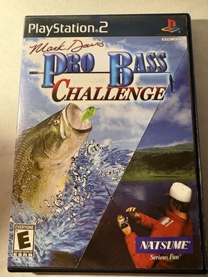 Mark Davis Pro Bass Challenge Sony Playstation 2 PS2 Complete in Box CIB TESTED