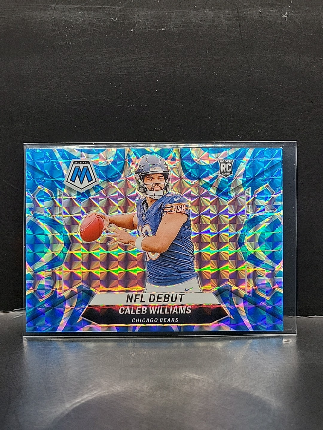 2024 Mosaic-Caleb Williams NFL Debut Reactive Blue (RC) #289