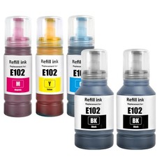 LAIPENG 102 Multipack Compatibile con Epson 102 Flaconi di Inchiostro per Eco...