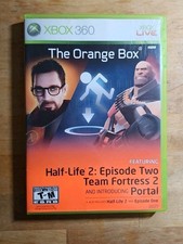 The Orange Box Half Life 2 Xbox 360 Complete CIB Tested 