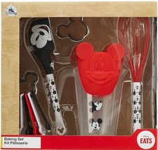 Mickey Mouse Kitchen Baking Set Kit, Disney, NEW Black Red White, Unopened