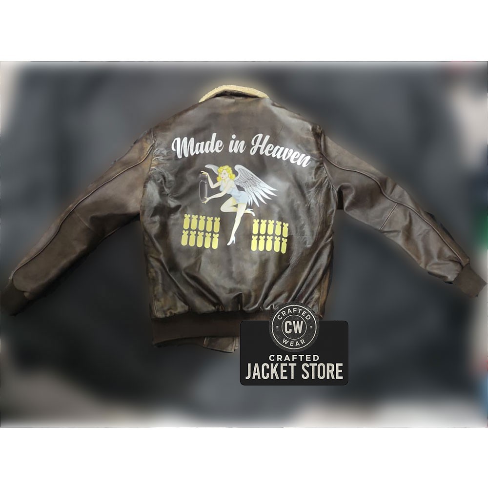 Handmade Resident Evil Chris Redfield Brown Leather Made in Heaven