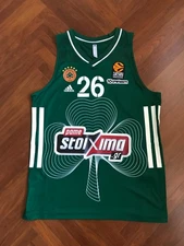 maglia NEDOVIC PANATHINAIKOS SERBIA EUROLEAGUE basketball jersey camiseta trikot