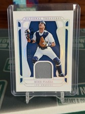 2025 Panini National Treasures - Mike Piazza - Game Worn Material- /99