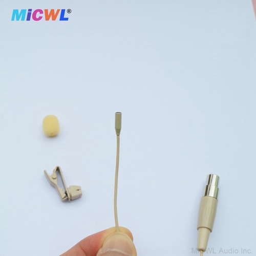 TL48 Very Mini Tie Lavalier Microphone for Sennheiser EW XS G3 G4 Shure ULX SLX - Picture 11 of 14