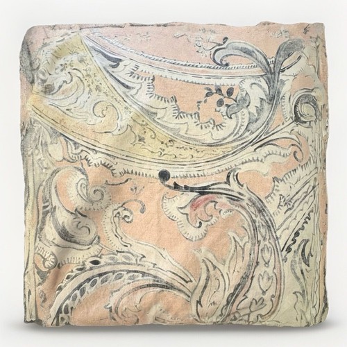 Pottery Barn KING/CAL Mallorie *Reversible* Paisley Duvet Cover EEUC Neutral - Picture 7 of 7