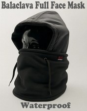 Balaclava Full Face Mask Men Womens Black Motor Bike Cycling Ski Lycra Warm Neck