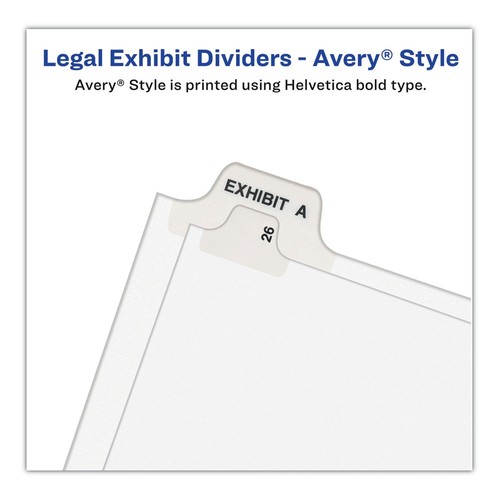 Avery 01070 11 x 8.5 Preprinted 70 Side Tab Index Dividers - White (25/Pack) New - Picture 5 of 6
