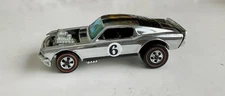 Hot Wheels Redline MUSTANG BOSS HOSS Chrome Club Car Dark Interior NM
