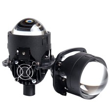 2.5 Inch Bi LED Projector Lens Headlight Retrofit Kit with High Low Beam-6000...