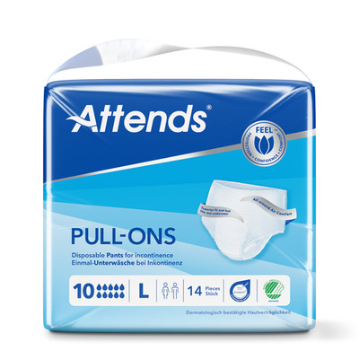 Attends Pull-Ons 10 L  - Umkarton defekt, innen versiegelt
