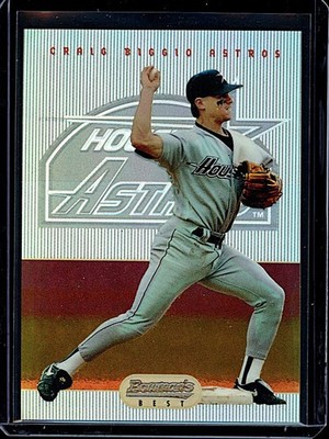 1995 Bowmans Best #32 Craig Biggio Refractor