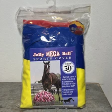 Horsemen's Pride Jolly Mega Ball Sports Cover Horse Toy, Beach Ball Large 30”