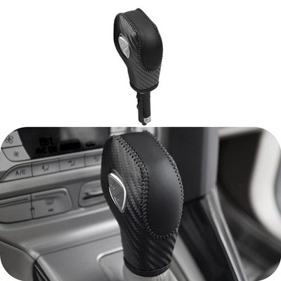 Auto Car Leather Gear Shift Knob Cover for Ford EcoSport Escape/Fusion/C-Max ...
