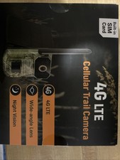 4G LTE Cellular Trail Camera Solar Powered built In Sim Card Two Way Talk 