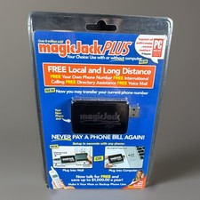 ✨Magic Jack PLUS Free Local Long Distance Calling Telephone 430-0460 Sealed