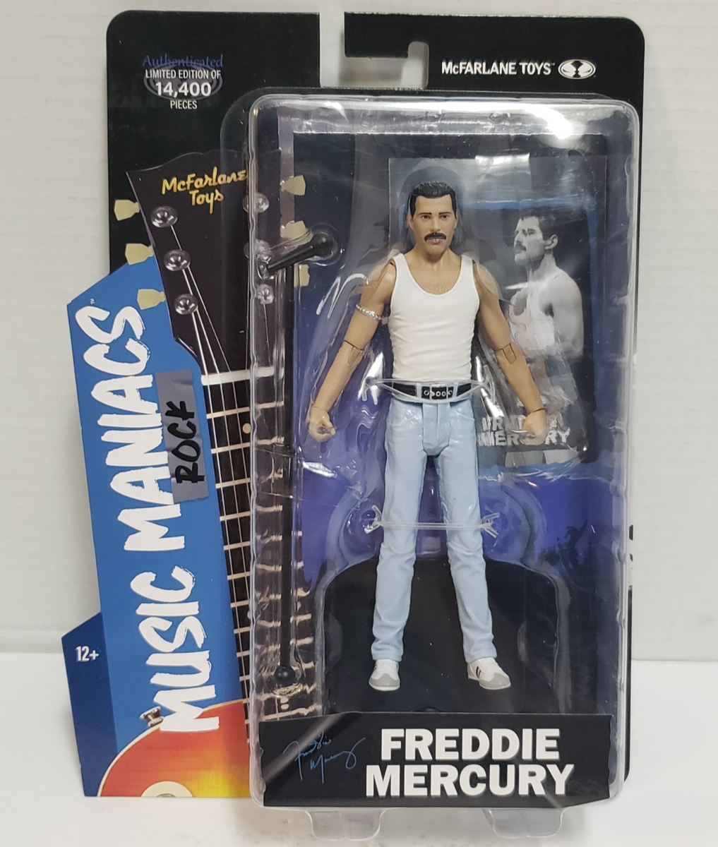 FREDDIE MERCURY - Queen - McFarlane Toys Music Maniacs Rock 6