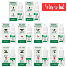  Pack Of 10  Eye Drops Pure Herbal Best 10 ML Alcohol Free For Cataract.