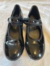 Freestyle By Danskin Youth Girl's Loop Tap Shoes Size 12 Kids