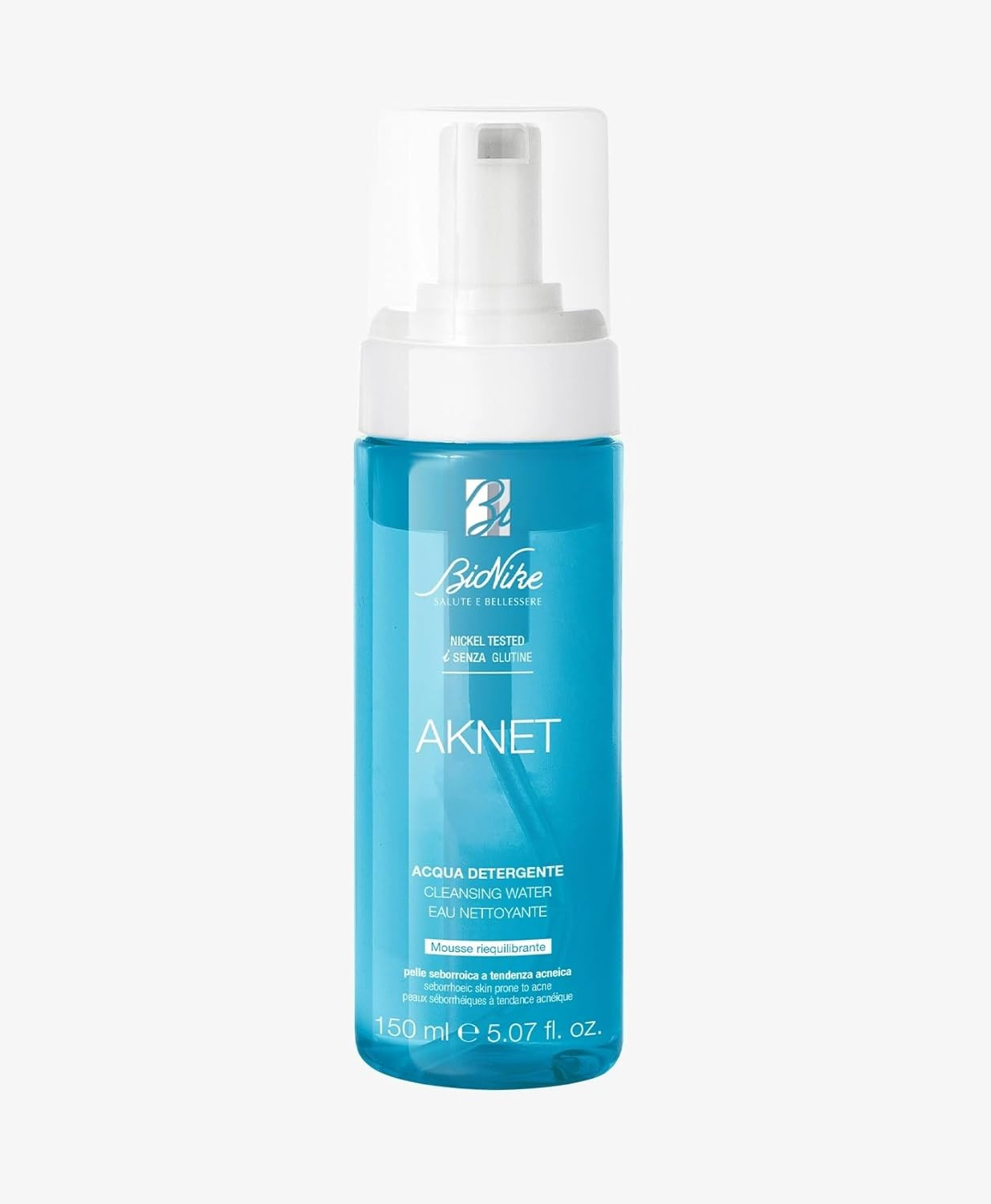 Detergente BioNike Aknet 150ml | Soluzione per Pelle Seborroica