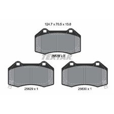 Satz Bremsbeläge Bremsklötze vorne für Mazda MX-5 4 ND RF | 24263240