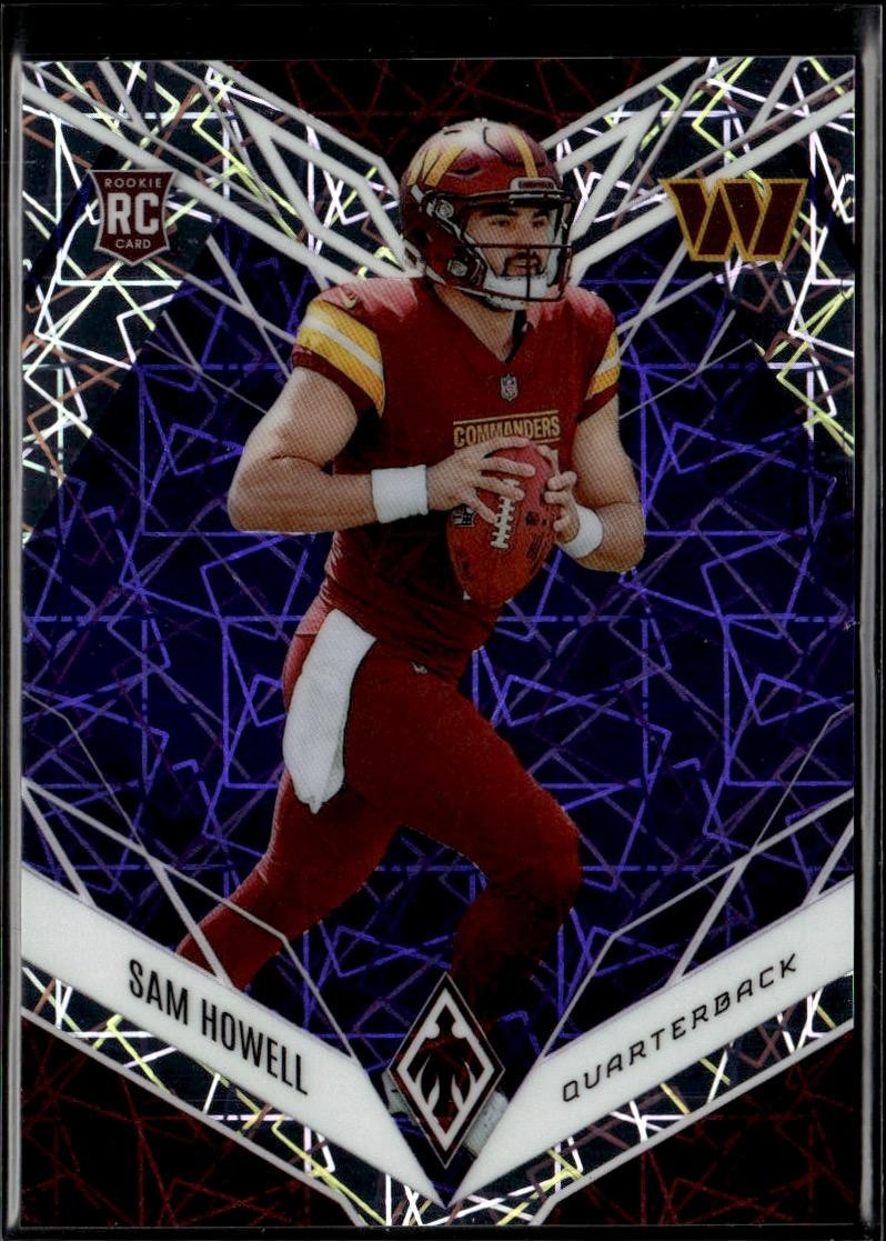 2022 Panini Phoenix #105 Sam Howell Purple Lazer #/99