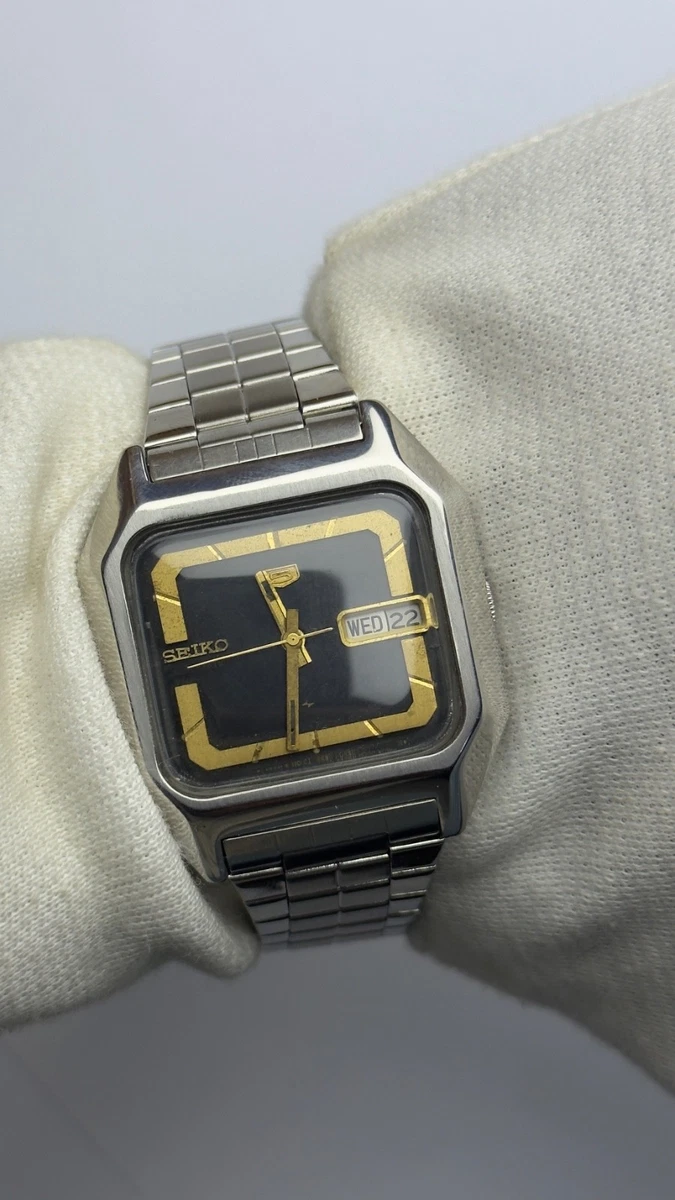 Seiko 5 Mechanical (Automatic) Square Wristwatches for sale - eBay