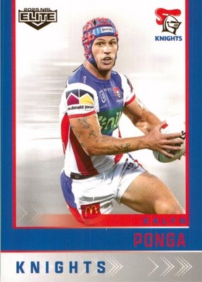 2025 Newcastle Knights NRL TLA Elite Card - Kalyn Ponga