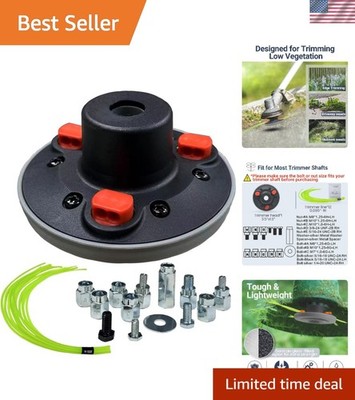 Universal Weed Eater Head - Easy Load Trimmer Replacement for Major Brands
