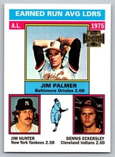 2002 Topps Archives #195 Jim Palmer / Jim Hunter / Dennis Eckersley