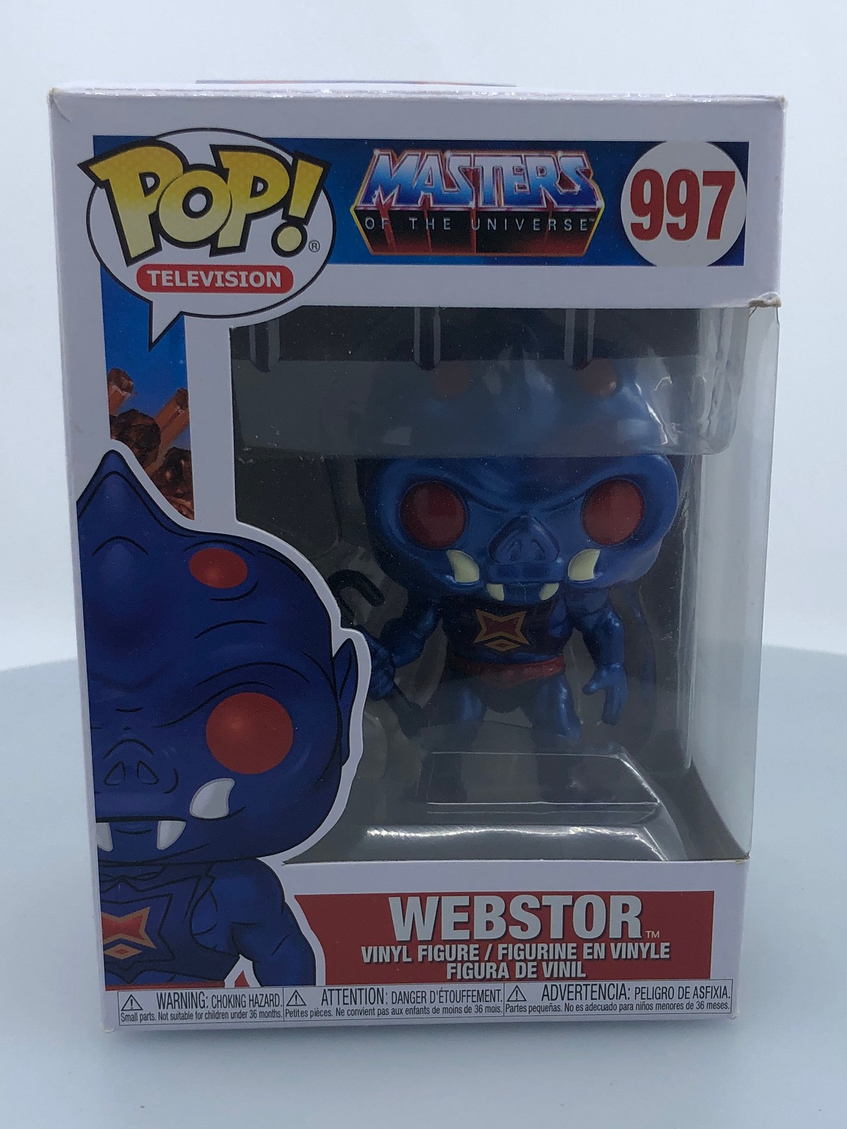 Funko Pop! Webstor Metallic #997 Caja Dañada Ver Fotos