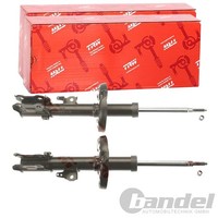 2X TRW Gasdruck StoßDÄMpfer Satz Vorne Passend FÜR KIA Soul Links+Rechts |