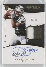 2015 Panini Immaculate Rookie Signature /49 Devin Smith RPA Patch Auto RC