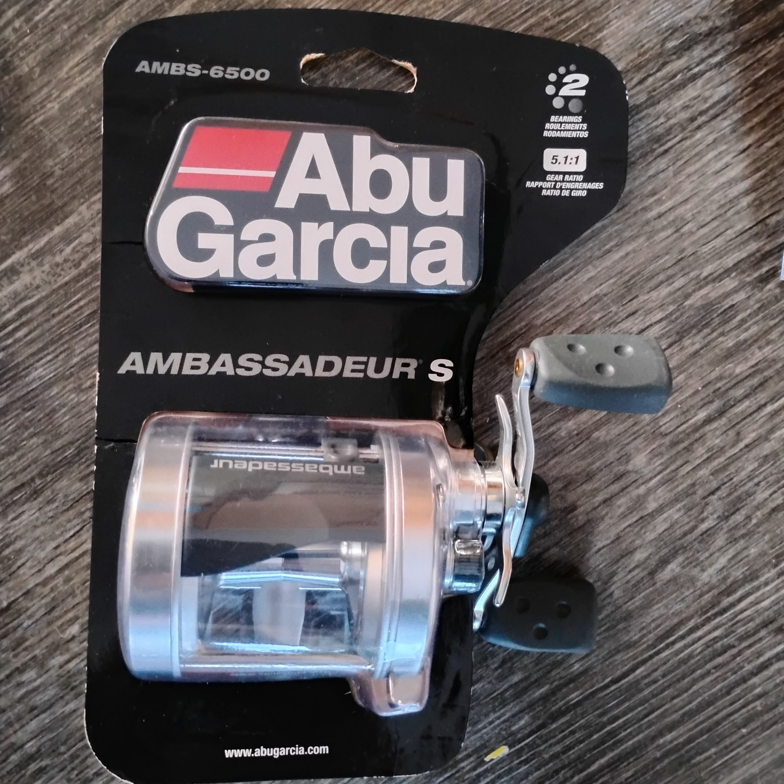 Abu Garcia Ambassadeur 6500S Baitcasting Fishing Reel - AMBS