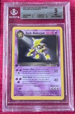 pokemon card dark alakazam Pokemon Team Rocket 1st Edition Dark Alakazam #1/82