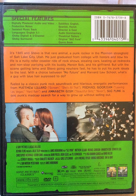 SLC Punk (DVD, 1999, Closed Caption) for sale online | eBay