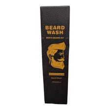Men's Beard Wash 60 ml / 2 fl oz, Soft & Smooth, Plant Essence, Free Delivery!