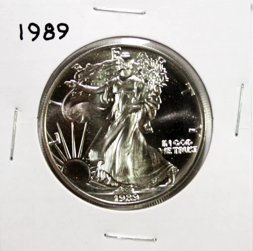 1989 American Silver Eagle BU 1 oz #JC