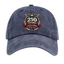 USA 250 Years Freedom Patriotic Eagle 1776-2026 Adjustable Dad Hat Baseball Cap