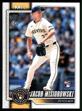 2026 Topps #10 Jacob Misiorowski RC Milwaukee Brewers 57682